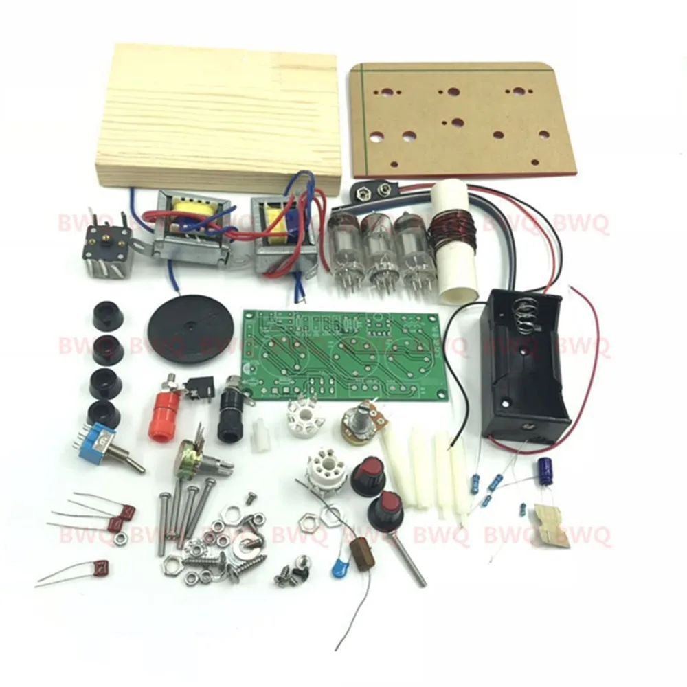 DIY KIT DC с базой/без базы три лампы коротковолновой электронной трубки радио CW SSB приемник