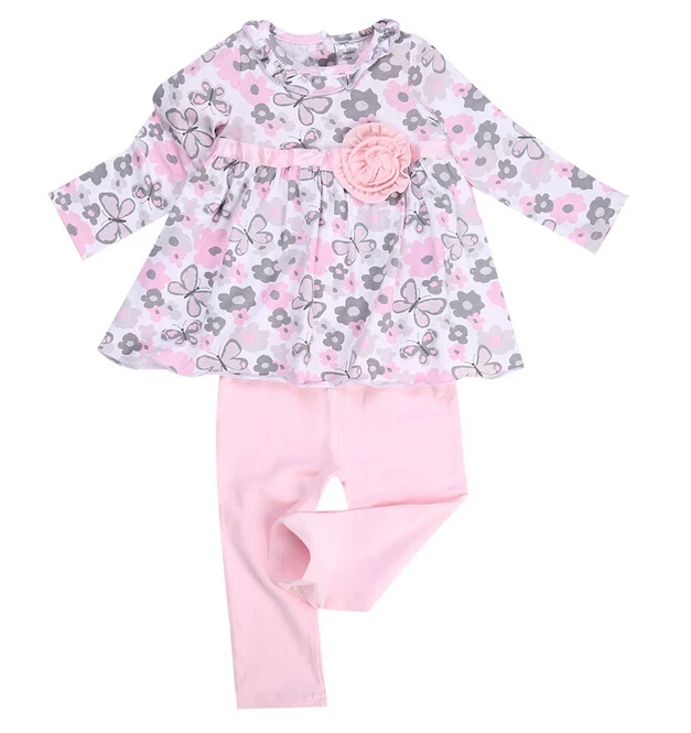 2016 г. лидер продаж новый комплект одежды для девочек детское платье с длинными