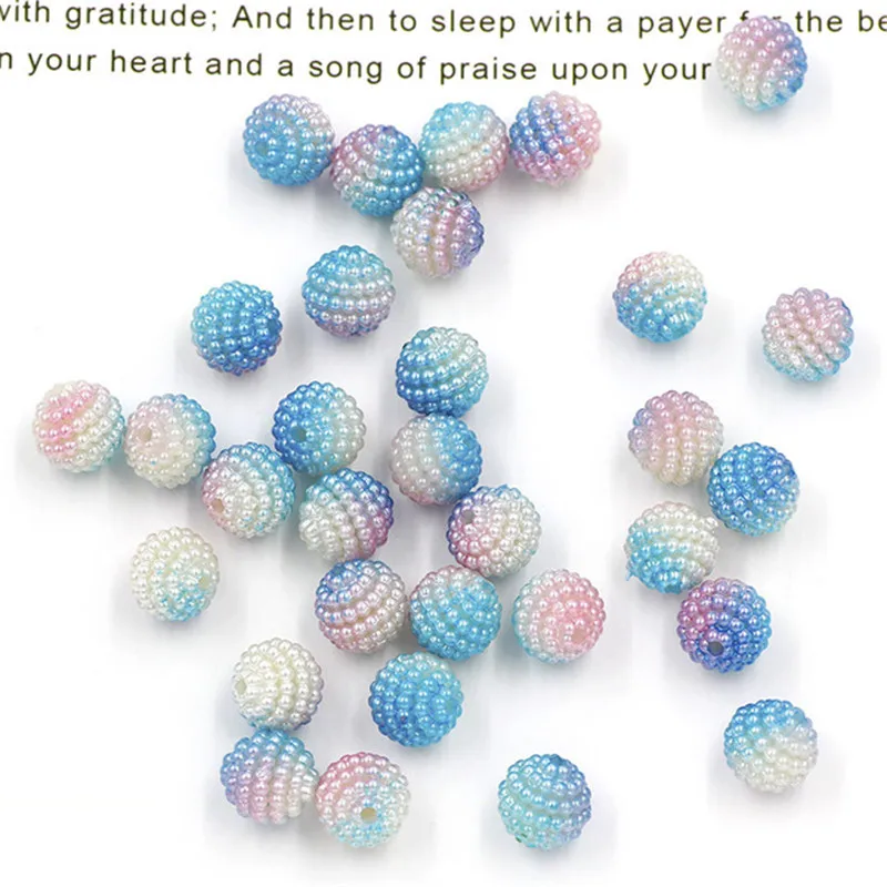 1 парк русалки градиентные бусины Подвески дополнительные спрей слайм