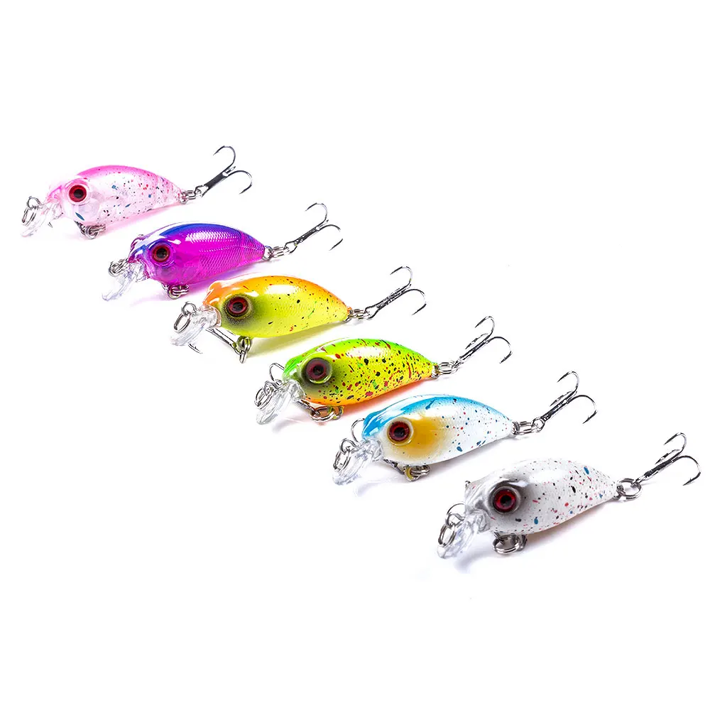 ThunderShower crankbait Wobbler Fishing lures 4cm 2.5g sea trolling minnow artificial bait carp fishing tackle | Спорт и развлечения