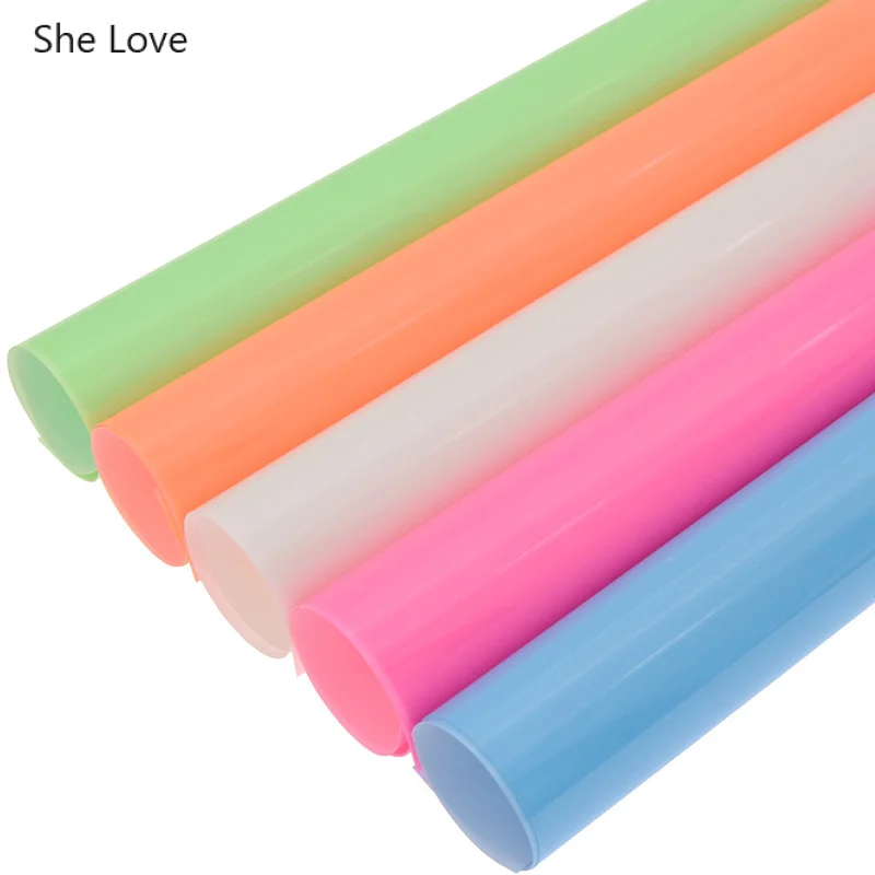 Блестящая ткань A4 искусственная кожа для бантов и сумок сделай сам | Дом сад