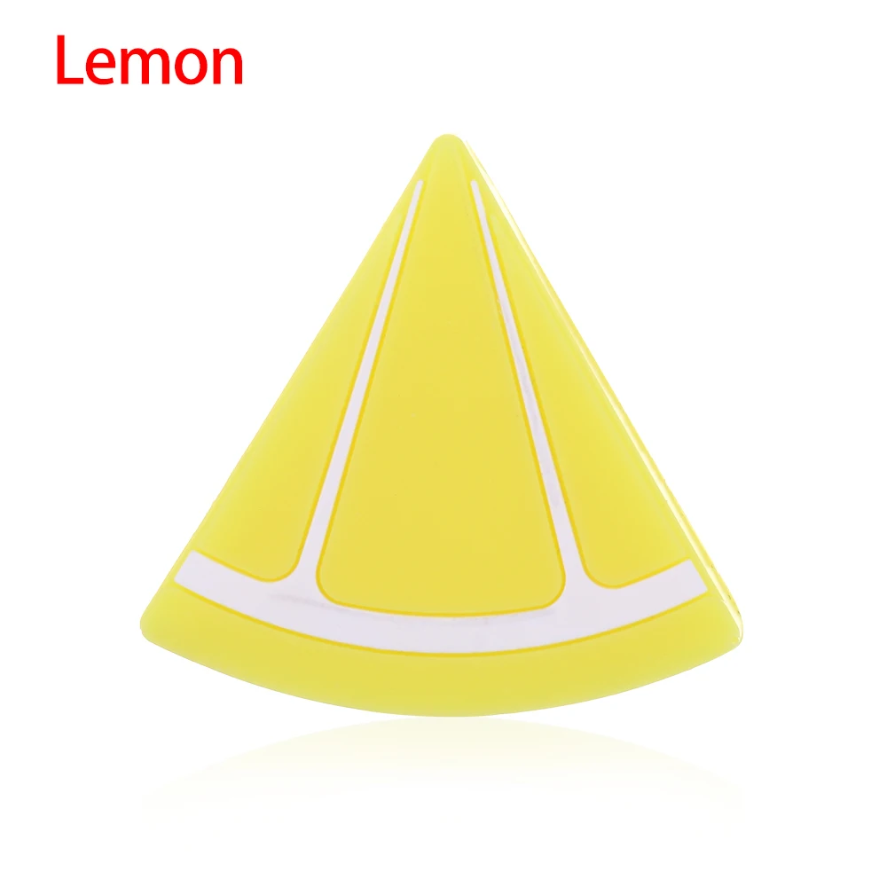 Lemon 1 шт. мягкий милый мультяшный фруктовый кабель для зарядки телефона, защитный шнур для передачи данных, чехол для смартфона, аксессуары для провода для пиццы/лимона/киви - Цвет: Lemon