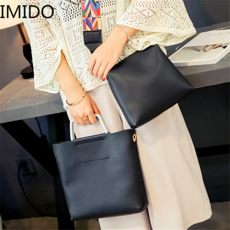 IMIDO Новый известный бренд Женская мода Pu кожаная сумка Роскошная