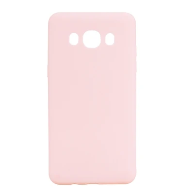 Для Etui samsung Galaxy J3 J5 J7 чехол J310 J510 J710 Карамельный Цвет Мягкая термополиуретановая накладка на заднюю панель Fundas для samsung J3 6 J5 6 J7 6 Чехол - Цвет: Light Pink