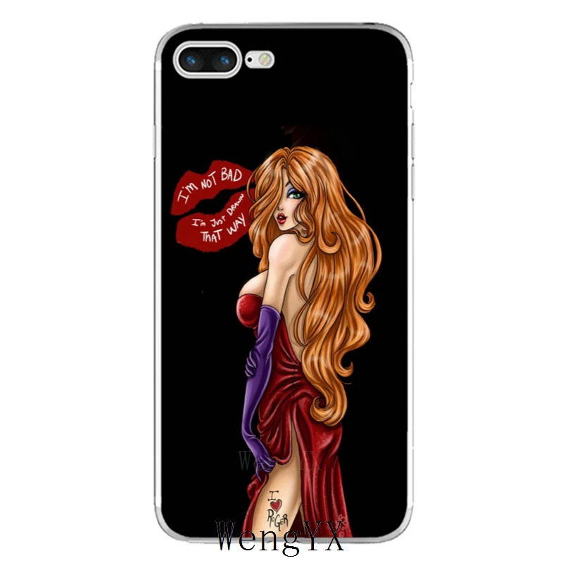 Красивый тонкий силиконовый мягкий чехол для телефона из ТПУ iPhone X 8 8plus 7 7plus 6 6s plus 5