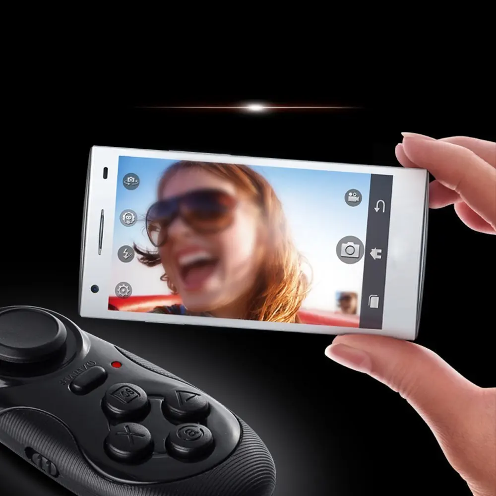 Moveski 001 bluetooth геймпад игровой контроллер Джойстик селфи-палка беспроводная мышь для iOS Android смартфон ТВ коробка