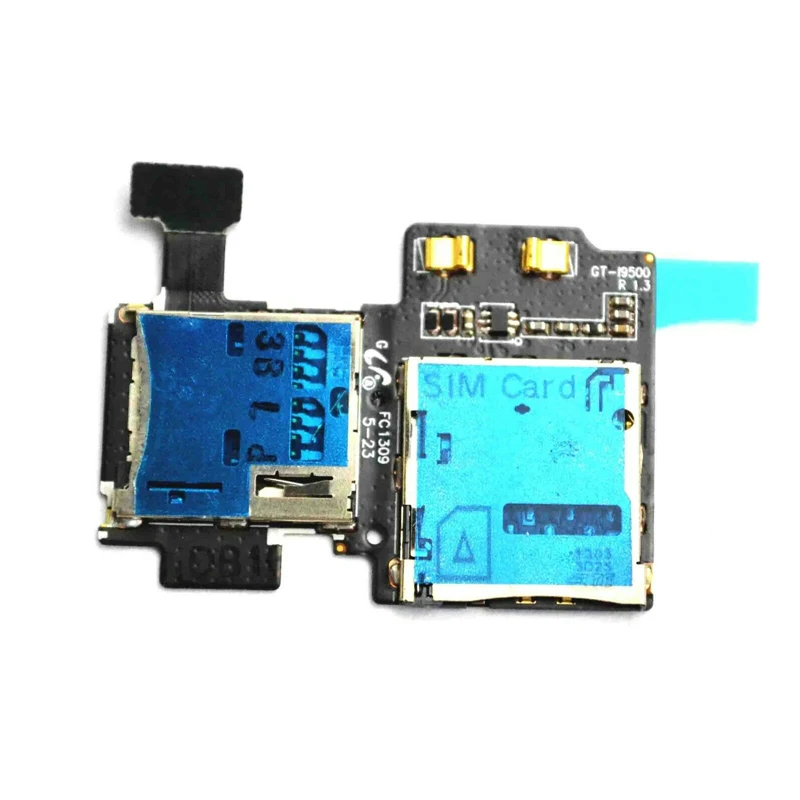 Гибкий Держатель для карт памяти SD Samsung Galaxy S4 IV i337 M919 i9500 i9505|Шлейфы мобильных