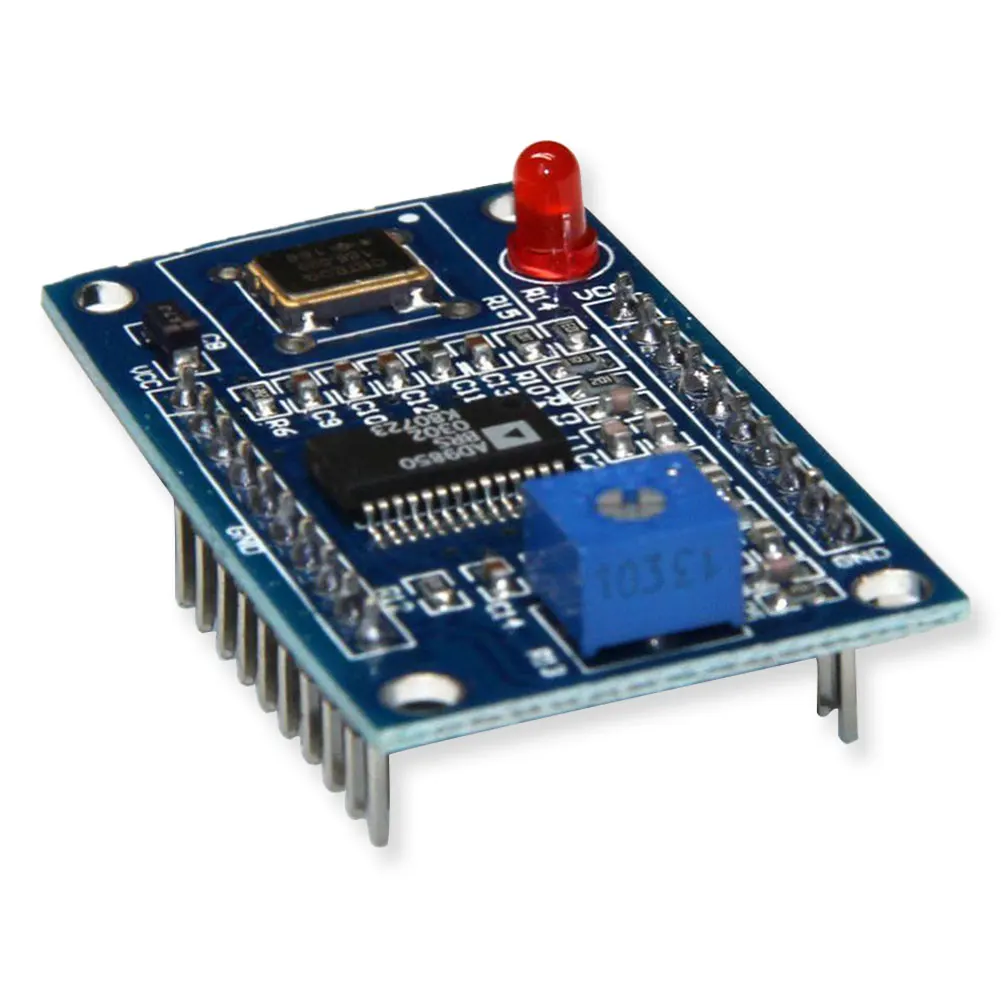 DIY кварцевый генератор 0 40 МГц 2 квадратных Замена сигналов Модуль синусоида Тесты