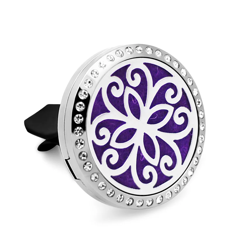 Яркий освежитель воздуха в форме сердца с клипсой для вентиляционного отверстия