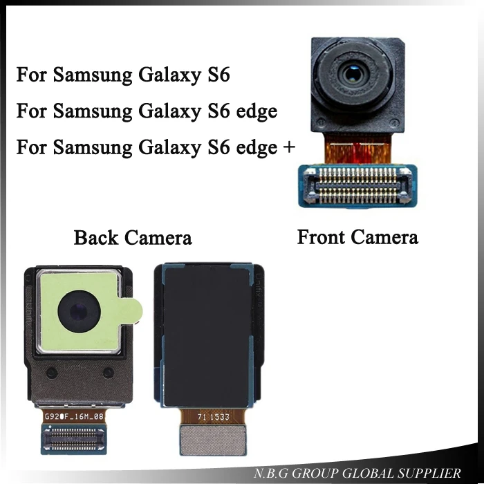 Новинка для Samsung Galaxy S6/S6 edge/S6 edge plus задняя часть/Замена модуля передней камеры