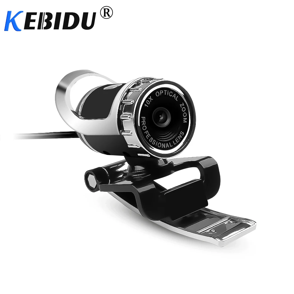 Профессиональная веб-камера Kebidu USB 30 м мегапиксельная стильная вращающаяся HD с