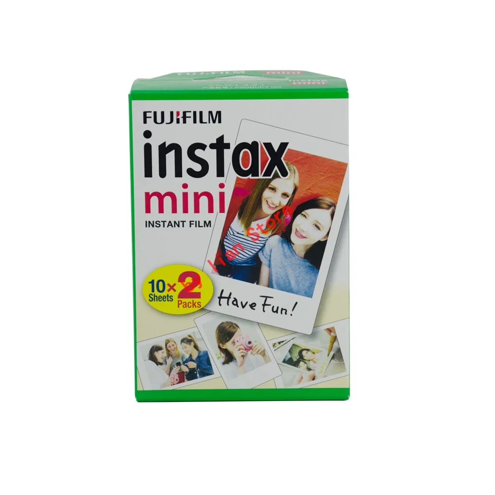 Оригинальная мини пленка fujifilm Instax 20 листов мгновенная фотобумага instax Mini для