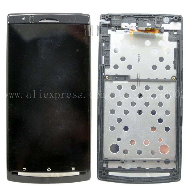 ЖК-дисплей с Рамки сборки для Sony Ericsson Xperia Arc S X12 LT15i LT18i Дисплей + Сенсорный экран