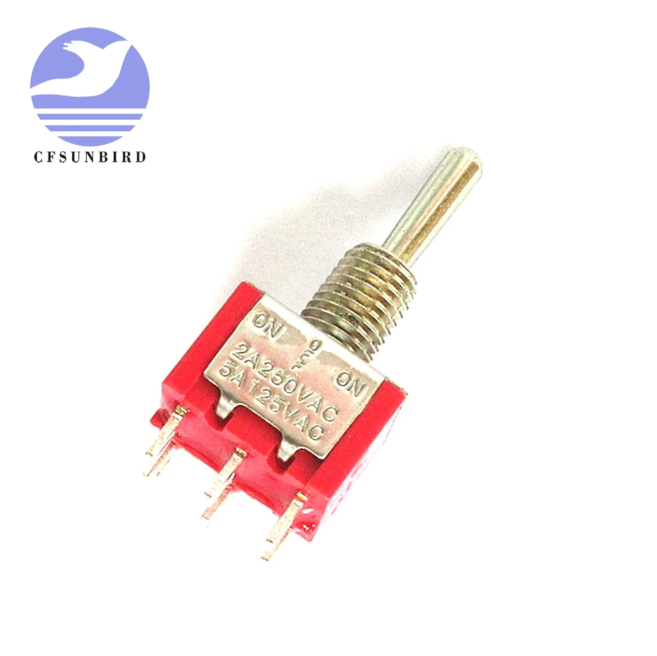 5 шт. мини 6Pin (вкл.)-ВЫКЛ. (вкл.) DPDT 3 позиционных переключателя переключатель