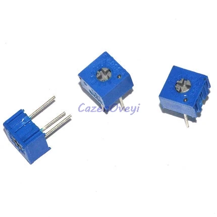 10 шт. 3362P 101201501102202502103203503104204504105 Потенциометр Trimpo Trimmer 3362 500R 1K 2K 5K 10K 20K 50K 100K |