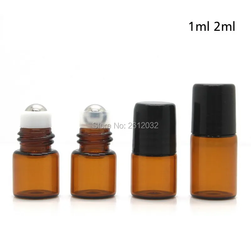 Флакон для парфюма с эфирным маслом стеклянный шарик-Роллер из нержавеющей стали