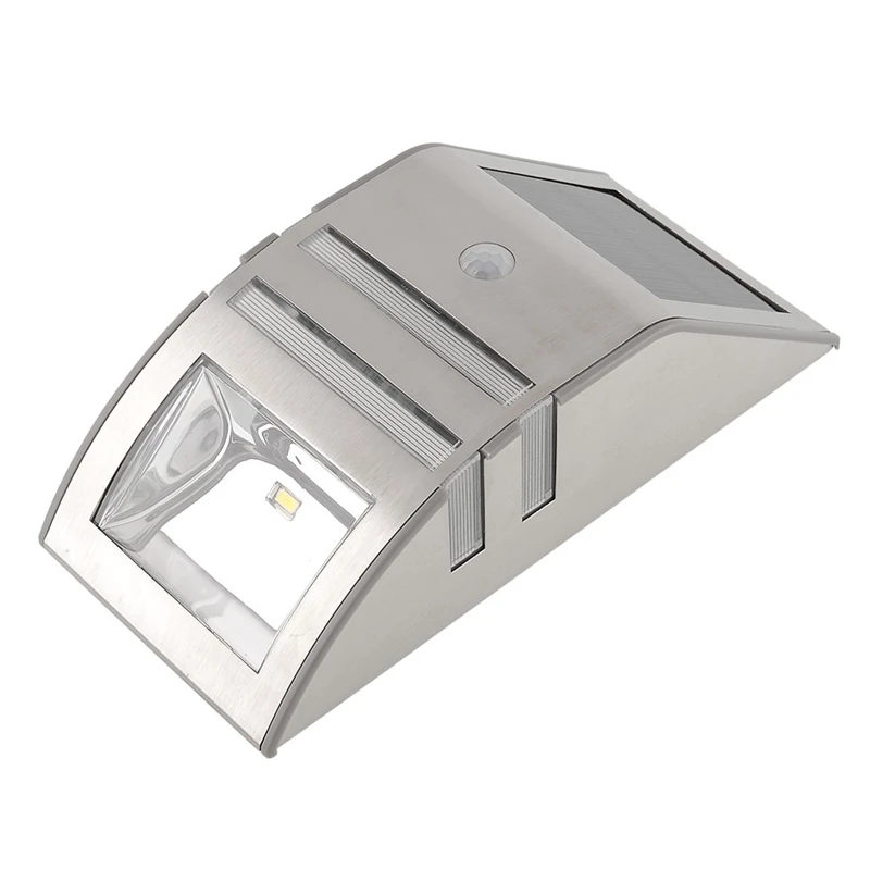 Настенный светильник из нержавеющей стали с датчиком движения