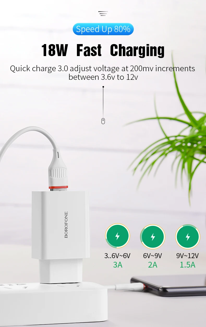 Быстрое USB зарядное устройство 18 Вт Быстрая зарядка 3,0 зарядное устройство для мобильного телефона штепсельная вилка ЕС настенный USB адаптер для iPhone samsung huawei Xiaomi
