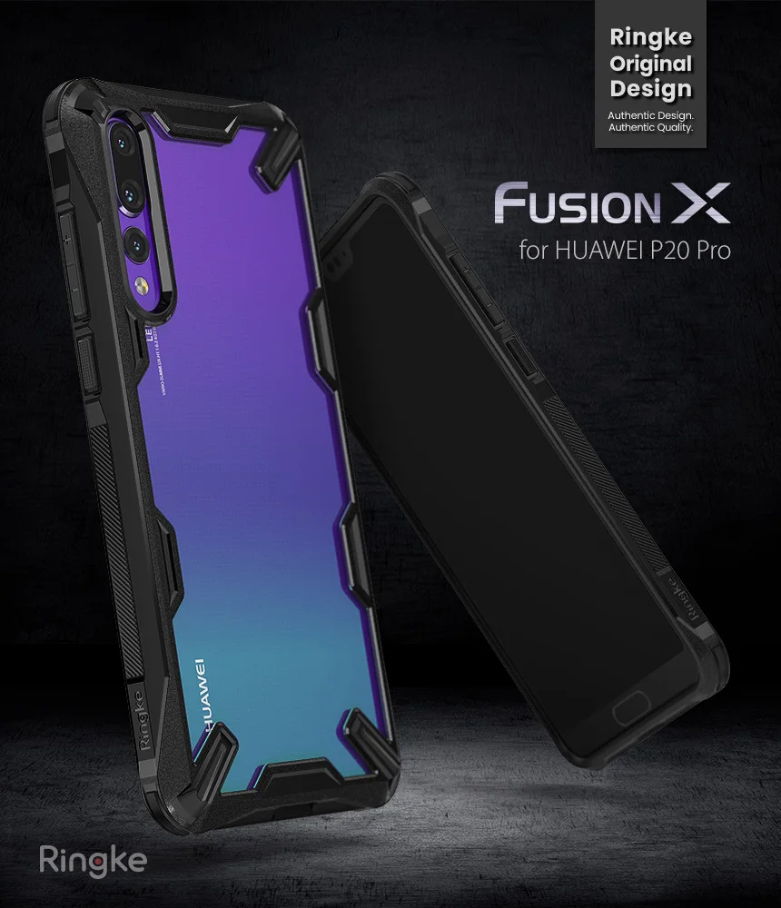 100% Original Ringke Fusion X Case for Huawei P20 Pro |