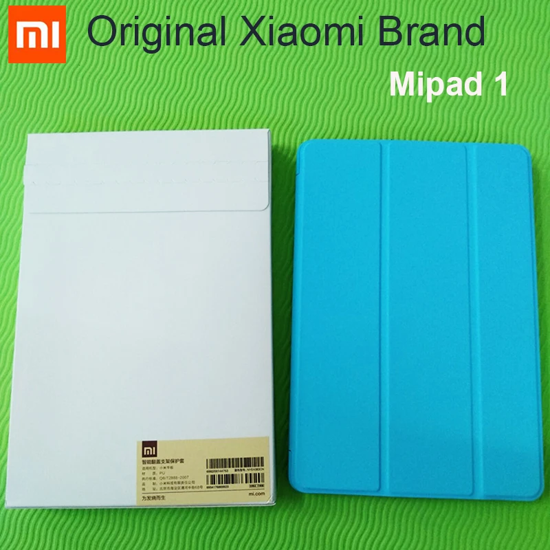 Оригинальный флип чехол Xiaomi Mipad для Mi Pad 1 MIPAD смарт с откидной крышкой и подставкой