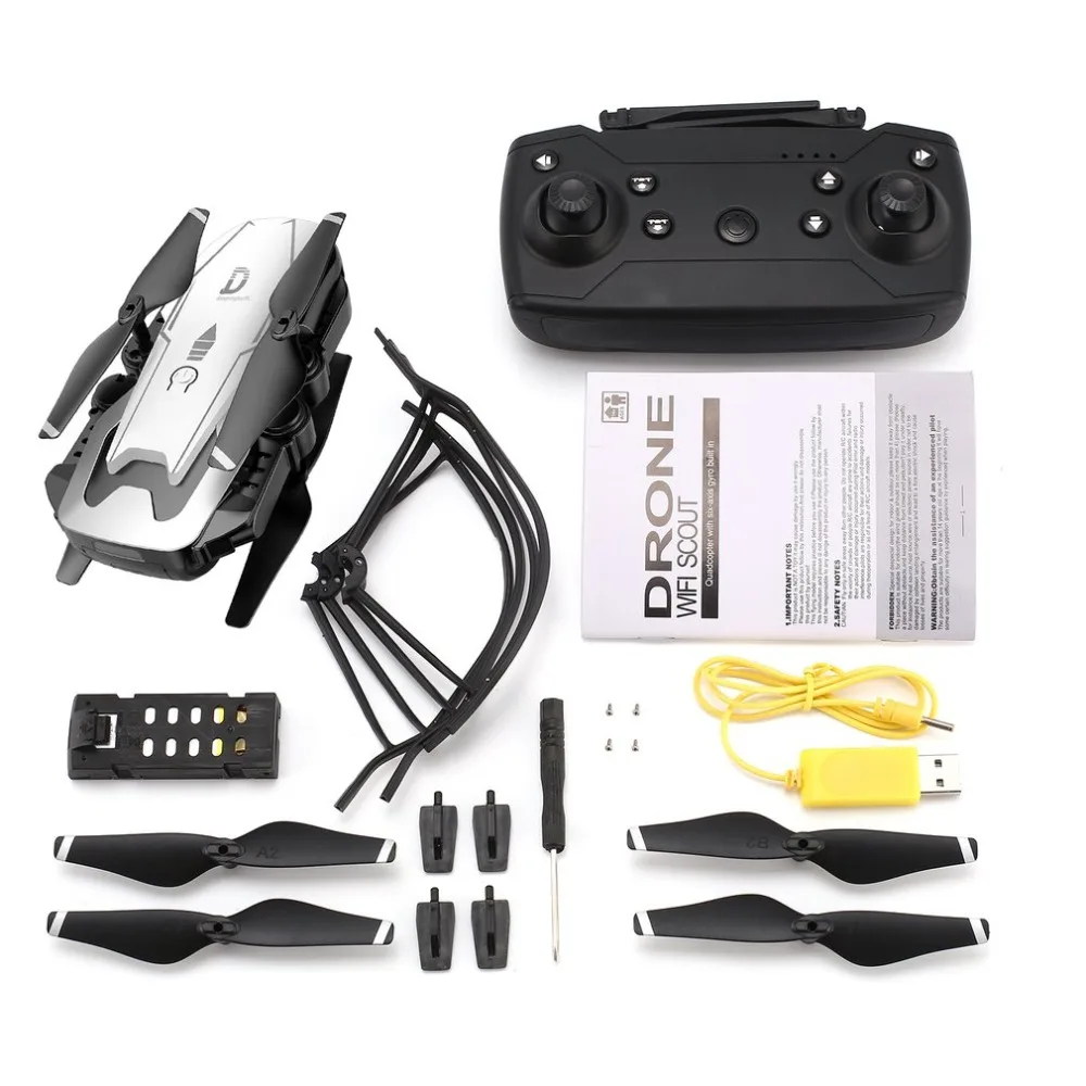 X12 4CH RC складной Дрон Квадрокоптер высота удержания с Wi Fi камера живое видео один