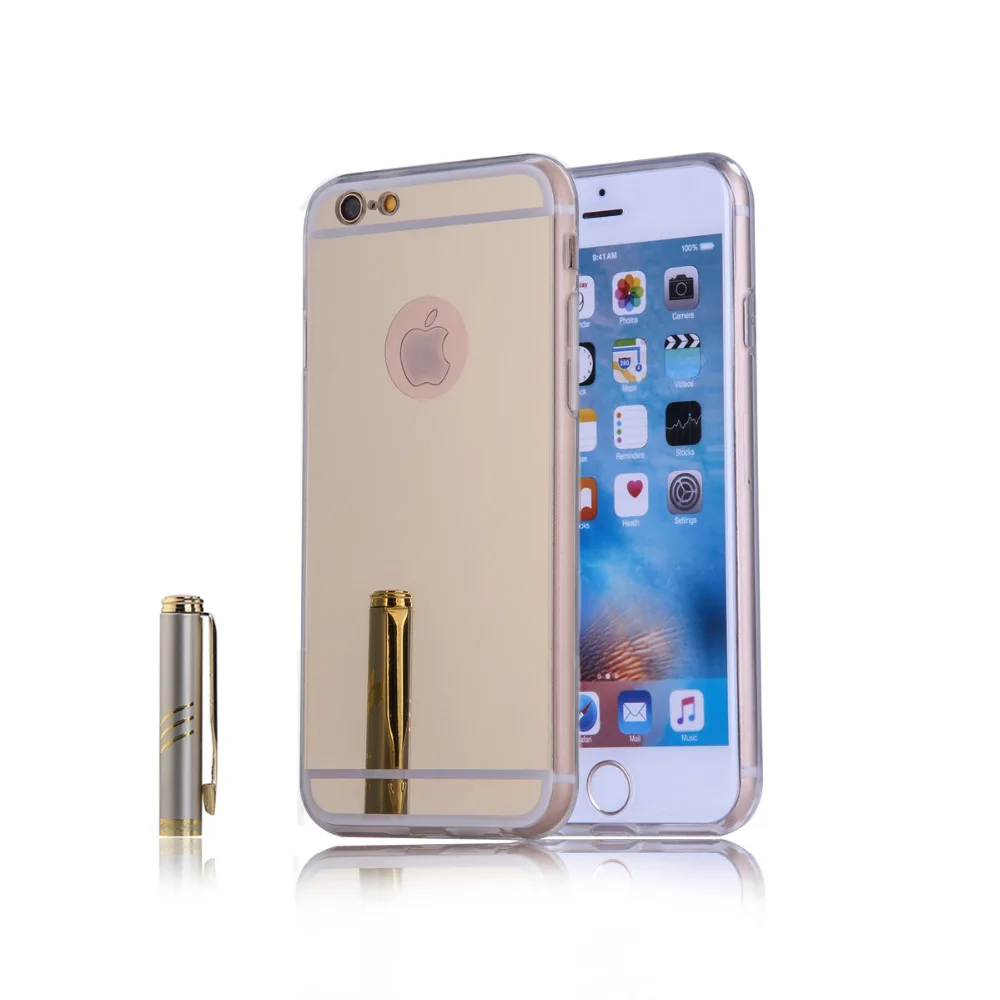 6 S Plus 5s SE модный тонкий чехол Airror для Apple iPhone 5 5S мягкий силиконовый прозрачный |