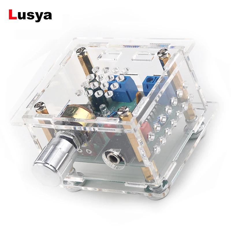 USB мини усилитель мощности аудио Плата 5 Вт + HIFI двухканальный CM2038 DC5V с корпусом D5