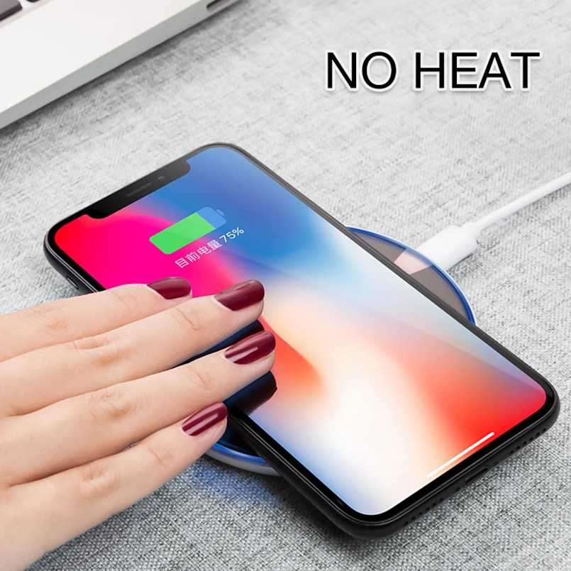 ASINA Быстрая зарядка Беспроводной Зарядное устройство приемник для IPhone X 8/8 Plus