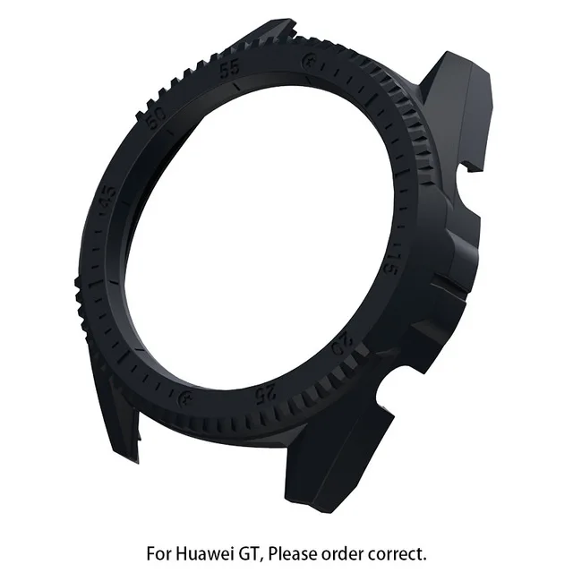 GT-black Пластиковый чехол с покрытием из поликарбоната для huawei Watch GT SIKAI, защитный чехол для часов huawei Honor Magic Smart Watch - Цвет: GT-black