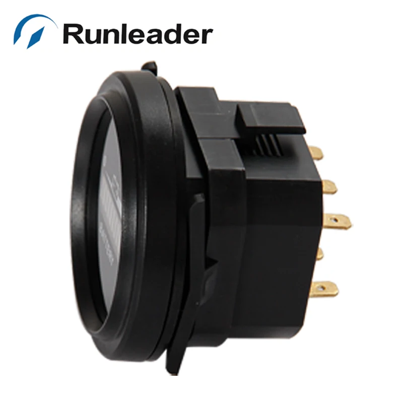 Runleader bi002 круглый светодиодный Батарея индикатор 12 В 24 36 48 72 для Гольф тележки