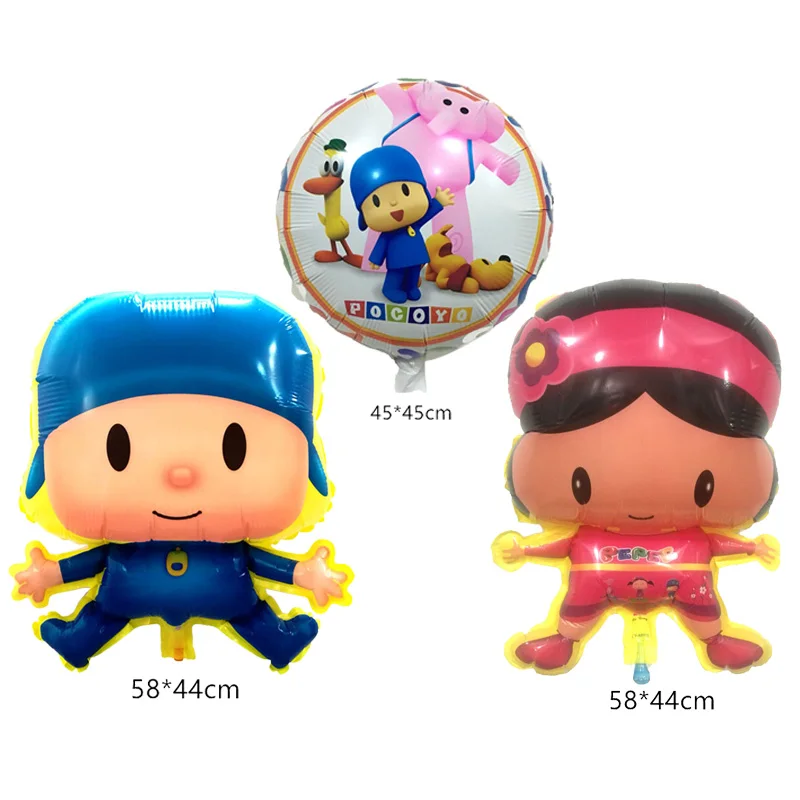 14 шт./лот воздушный шар Pocoyo для дня рождения свадьбы украшения мультфильм