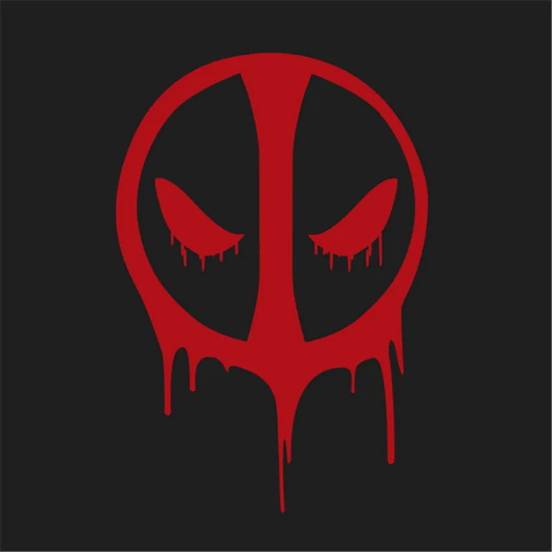 Наклейки Marvel Deadpool переводная наклейка для окна ноутбука Ipad стены автомобиля