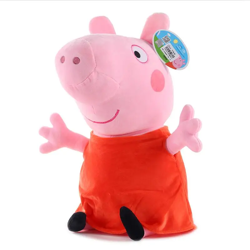 Peppa pig игрушки Джордж pepa Pig Семейные Плюшевые 19 см мягкие куклы вечерние украшения