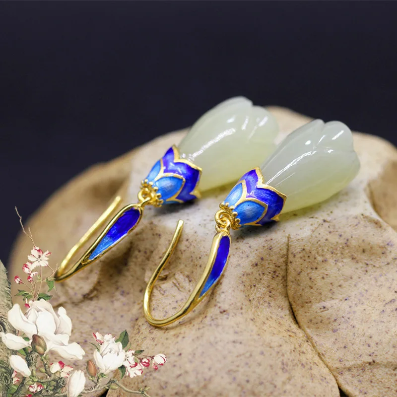Женские серьги из серебра 925 пробы в стиле ретро|drop earrings|earrings forearrings for women |