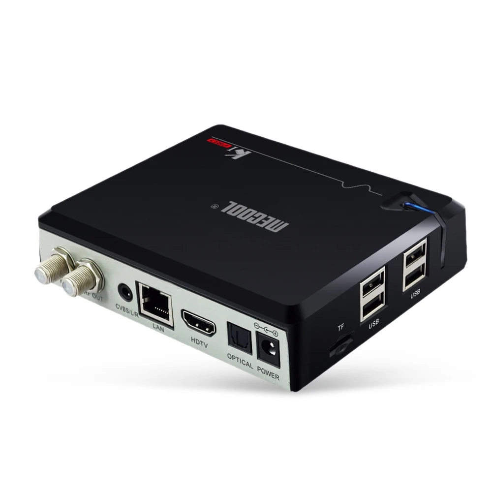 Новинка! Mecool Ki Pro ТВ коробка S2 + T2 DVB Amlogic S905D Quad 2 г 16 Поддержка и S2/DVB T2/DVBS2 Декодер