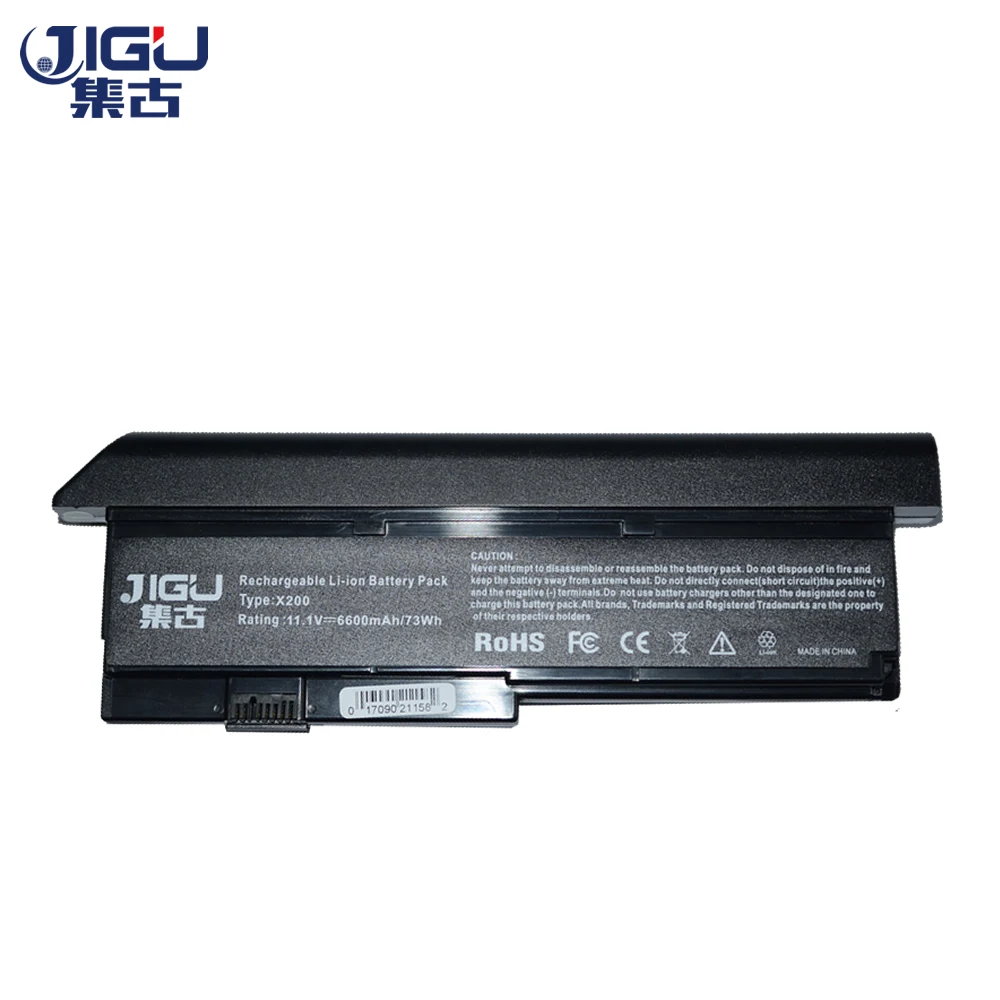 Аккумулятор JIGU для ноутбука Lenovo ThinkPad X200 Series 7454 7455 7458 X200s 7465 X201 X201s X201i|laptop battery|thinkpad