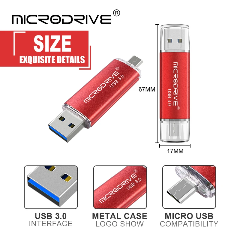 Usb флеш накопитель Модный 8 видов цветов USB 3 0 OTG для телефона 128 ГБ флешка 64 32 16 ГБ|USB