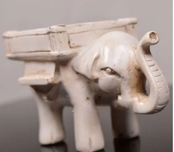 Бесплатная доставка 50 шт. Счастливый слон подсвечник для свечи цвета слоновой