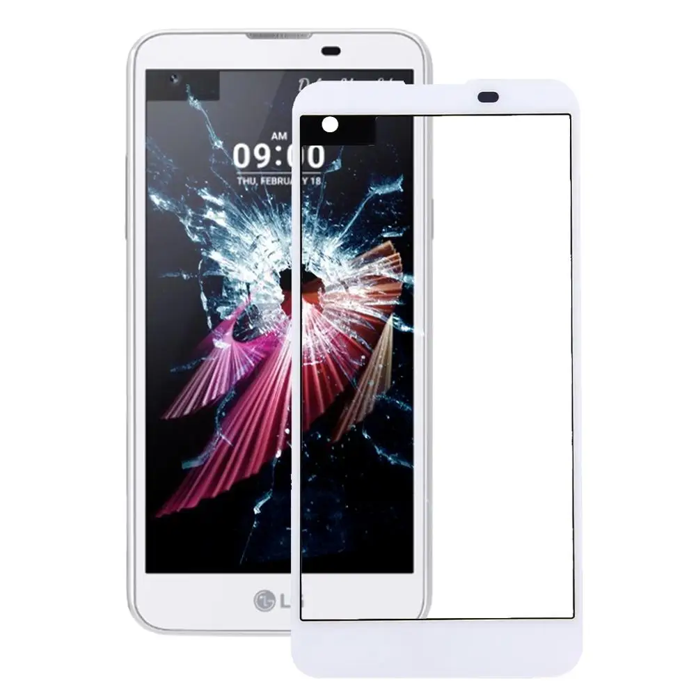 AAA +++ ЖК передняя сенсорная стеклянная панель объектива для LG X screen/K500/K500N
