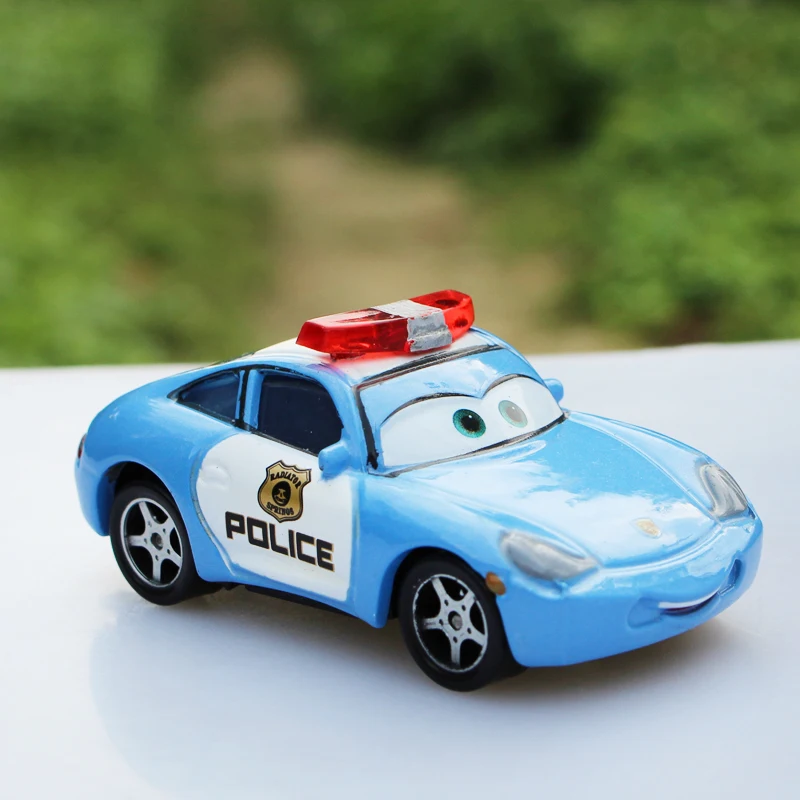 Дисней Pixar машины полицейские литой под давлением металлический автомобиль 1:55