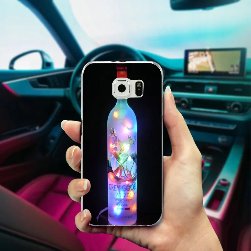 Absolute Vodka Bottle Silicone Soft Cover TPU Phone Cases for Samsung Galaxy Note 2 3 4 5 8 S3 S4 S5 Mini S6 S7 S8 S9 Edge Plus | Мобильные