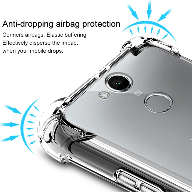 Чехол-бампер из мягкого ТПУ для Sony Xperia XA1 XA2 10 Plus L1 L2 L3 1 XZ2 | Мобильные телефоны и