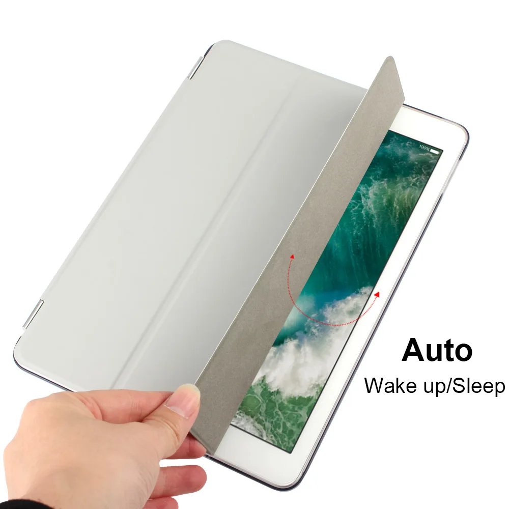 Чехол Batianda с функцией автоматического пробуждения/сна и полупрозрачным