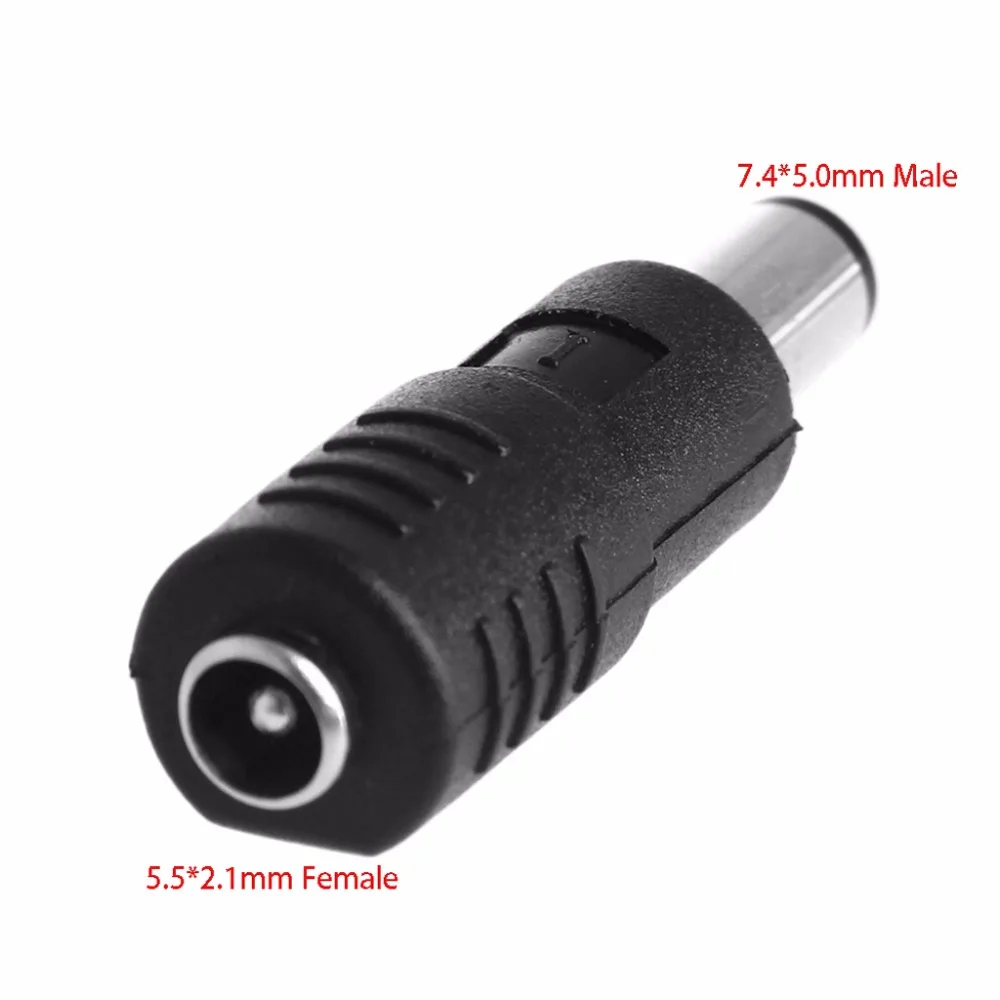 tablet-OOTDTY 2.1x5.5mm F To 5.0x7.4mm Male DC Power Plug Connector Adapter For DELL HP Laptop-sata to usb | Компьютеры и офис
