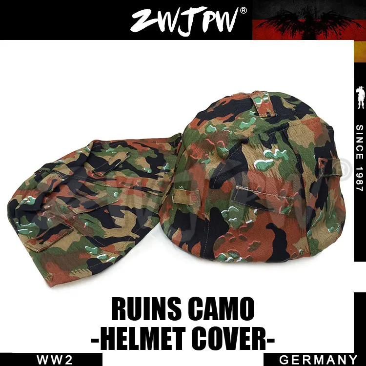 Военный M35 руины шлем Чехол Реверсивный Splinter камуфляжный чехол DE/505123|helmet cover|military