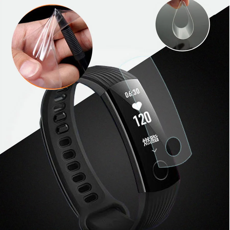 3D защитная пленка из мягкого ТПУ для Huawei Honor Talk Band 4 3 A2 B5 B2 B3 2 pro B29 B19 умный hd-экран с