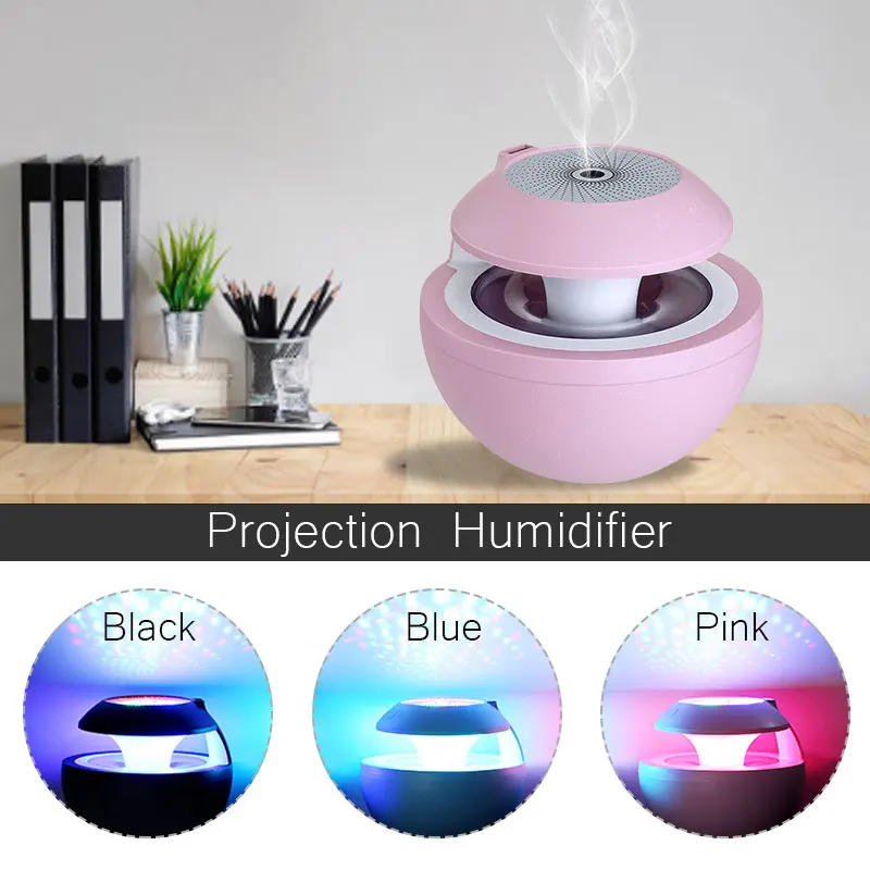 2019 ПАДЕНИЕ Shpping с проекцией ультразвуковой увлажнитель воздуха диффузор