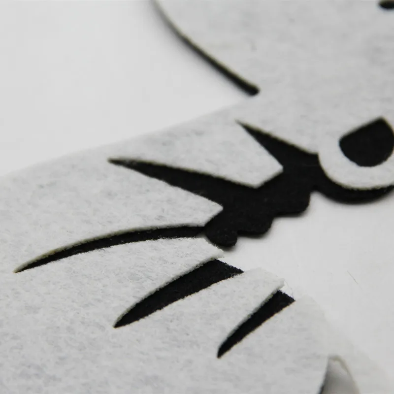 DIY животные бесплатно Обрезанные милые фетры ткань материал для детей ручная