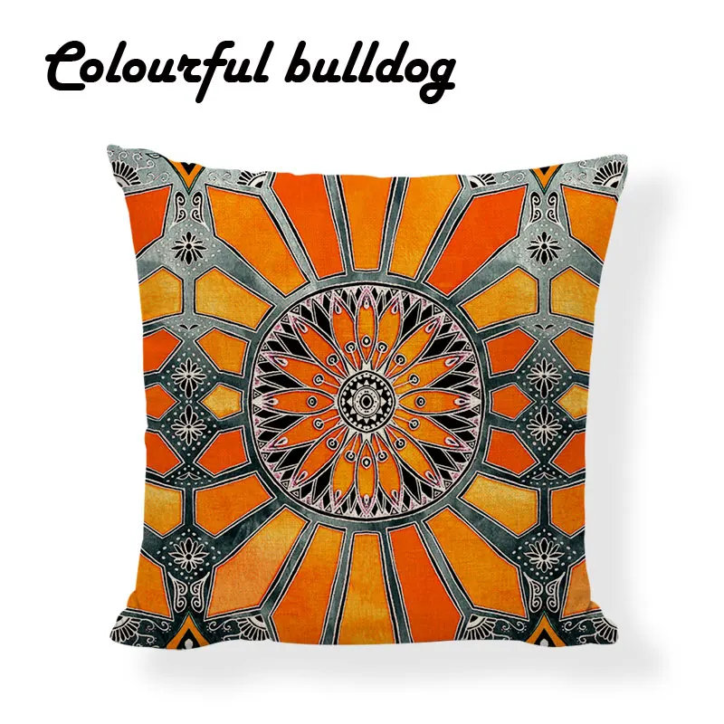 Творческий геометрический турецкий килим Подушка Чехол страны Стиль Восточный