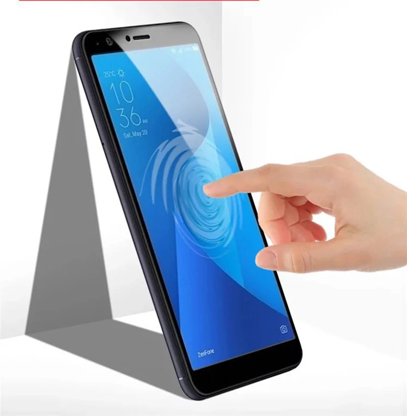 Закаленное стекло для Asus ZenFone Max M1 ZB555KL защита экрана полное покрытие чехол